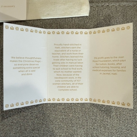 Bauble Stocking in “Bear-y Christmas” in Pink. New with all Original Packaging - Picture 11 of 13